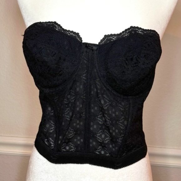 Vintage Lace Bustier Corset - Picture 1 of 9